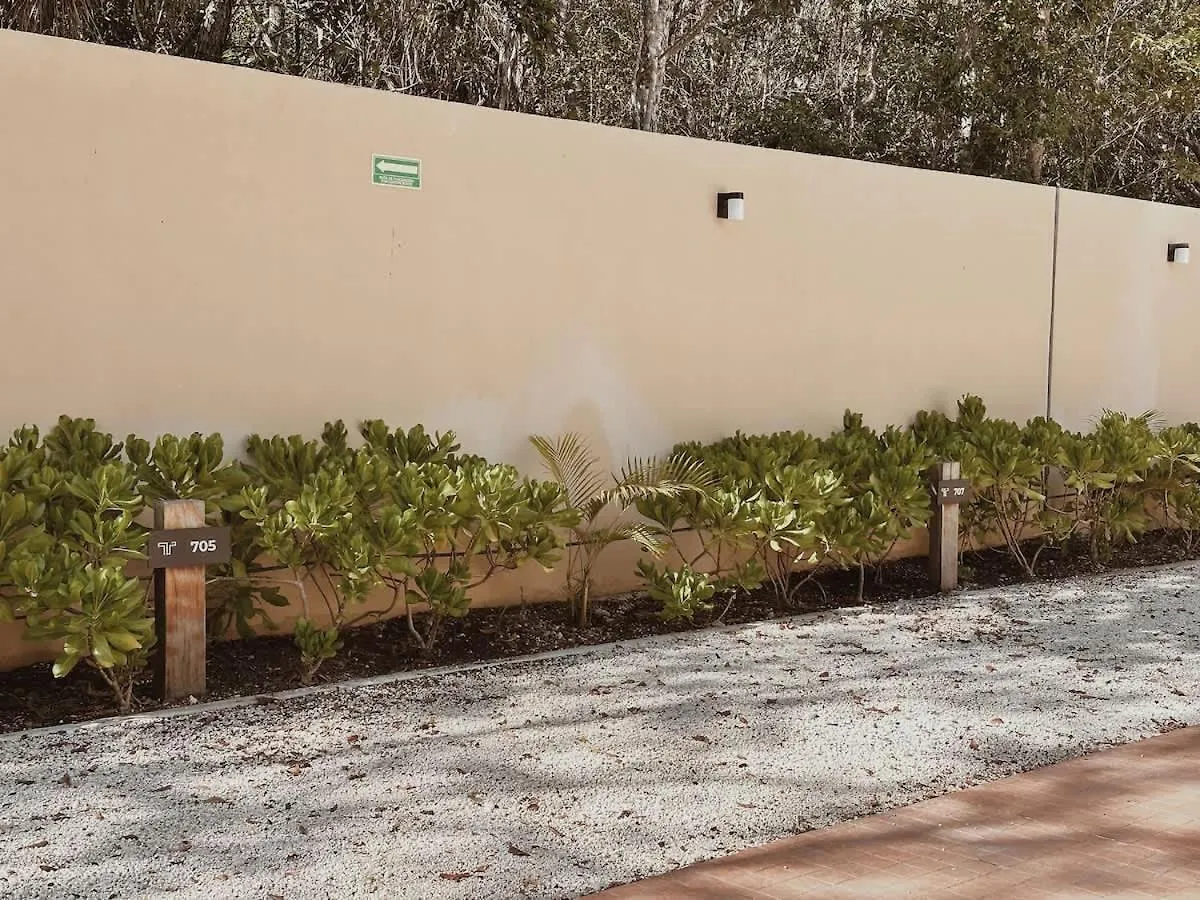 Private Parking Lot And Bbq Apartment Tulum Mexico